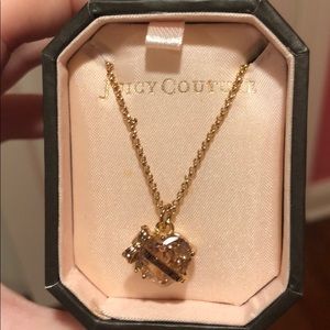 Auth Juicy Couture necklace pink